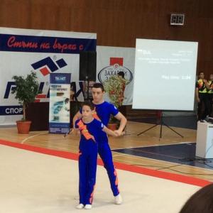 Виктор Тодоров, Калоян Николов - златни медалисти - Спортна акробатика