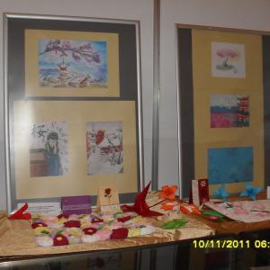 ЙОАНА ВАСИЛЕВА АТАНАСОВА, VІІ в клас - приз за най-оригинална рисунка в Дни на японската култура в България