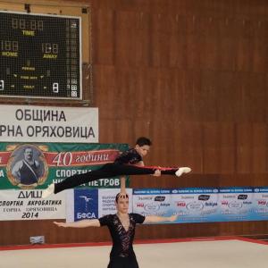 Виктор Тодоров, Калоян Николов - златни медалисти - Спортна акробатика