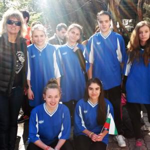 Габриела Димитрова- VІІ а, Валерия Иванова- VІІ в, Габриела Палаузова- VІІ в, Андреа Иванова-VІІ г, Зорница Нейкова- VІІ д и Боряна Петрова- VІІІ б