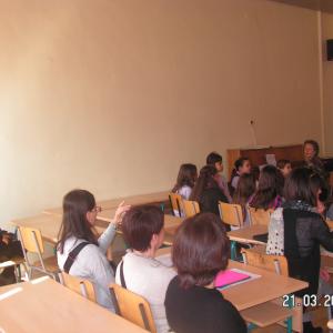  Посещение - вокална група „ Дъга“