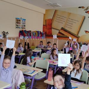 1 б клас Позитивна класна стая