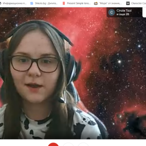 Първа онлайн среща между партньорските училища