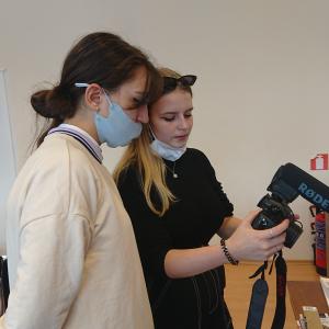 Пленер в Морската градина