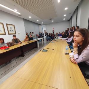 Среща с местните власти