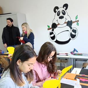 Образователен обмен в Cisterna di Latina, Италия