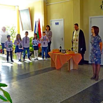 Водосвет за здраве  за Деня  на народните будители