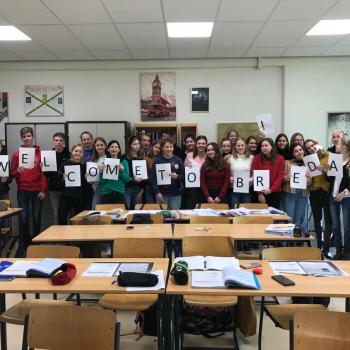 Работно посещение на ученици  в холандско училище