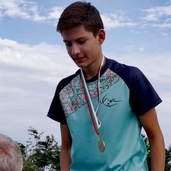 Републикански шампион  по скоростно и подводно плуване в басейн