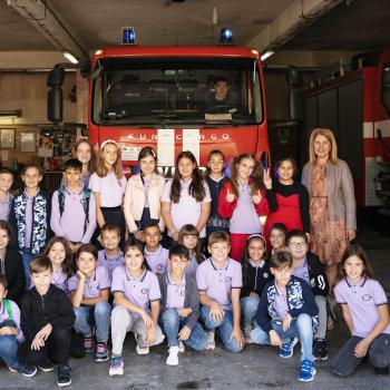 На гости на пожарникарите