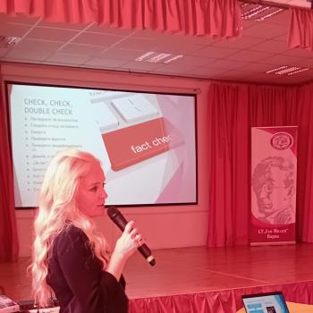 Гена Трайкова гост- лектор по  проект „Медийна грамотност в дигиталния свят“