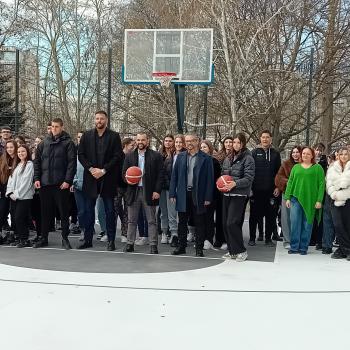 Новото баскетболно игрище официално е открито