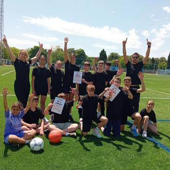 Първенци в областно състезание