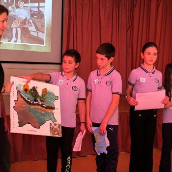 Съвместен урок на  III „г“ и III „д“  клас